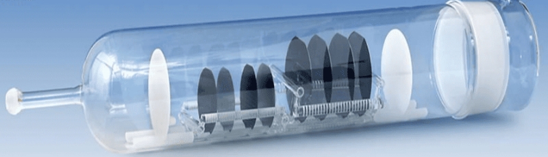 Quartz nadiif ah oo sarreeya Tube Diffusion Tube ayaa ku habboon farsamaynta waferka